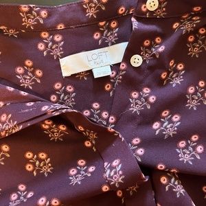 Loft long sleeve blouse